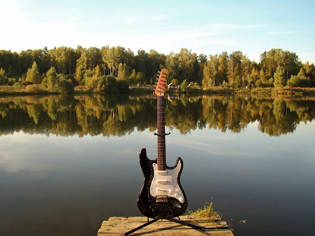 Gitaar statief afbeelding