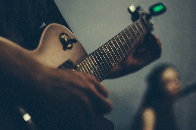 Gitaar stemapparaat afbeelding