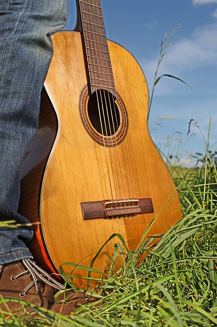 Klassieke gitaar snaren afbeelding