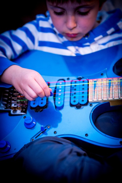 Elektrische gitaar kind