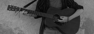 Linkshandige gitaar afbeelding